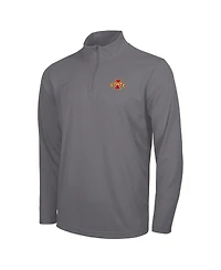 Nike Men's Gray Iowa State Cyclones Intensity Performance Quarter-Zip Pullover Sweatshirt