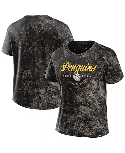 Fanatics Women's Black Pittsburgh Penguins Breakaway T-Shirt