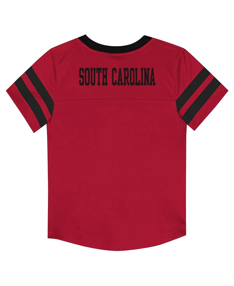 Outerstuff Baby Boys and Girls 2-Piece South Carolina Gamecocks Red Zone Jersey Pants Set