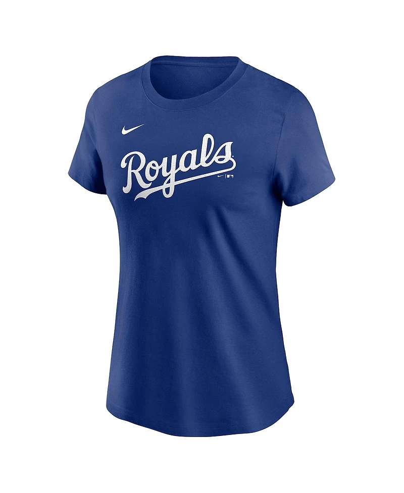 Nike Women's Bobby Witt Jr. Royal Kansas City Royals Fuse Name Number T-Shirt