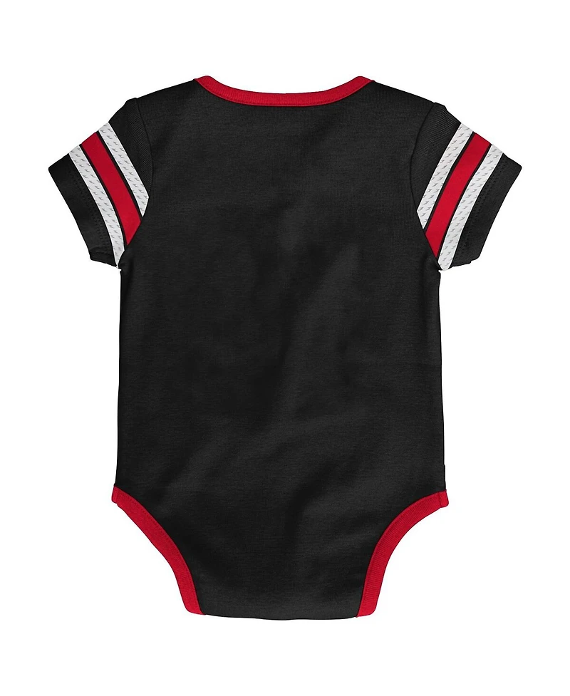 Outerstuff Baby Boys and Girls Black New Jersey Devils Hockey Jersey Bodysuit