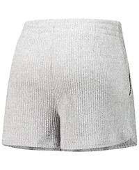 Concepts Sport Women's Gray Cleveland Browns Juniper Long Sleeve Hoodie Top and Shorts Set
