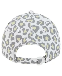 New Era Big Girls White Las Vegas Raiders Active Leopard 9TWENTY Adjustable Hat