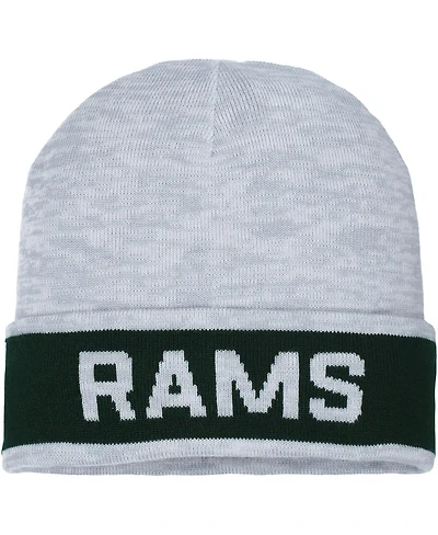 Under Armour Men's Gray Colorado State Rams Jacquard Cuffed Knit Hat