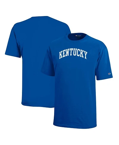 Champion Big Boys and Girls Royal Kentucky Wildcats Team Arch T-Shirt