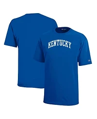 Champion Big Boys and Girls Royal Kentucky Wildcats Team Arch T-Shirt