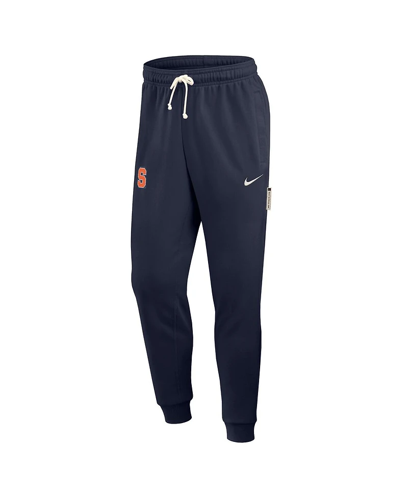 Nike Men's Navy Syracuse Orange 2025 Sideline Performance Taper Pants