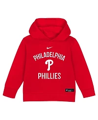 Nike Toddler 2-Piece Red Philadelphia Phillies Club Fleece Pullover Hoodie and Sweatpants Set