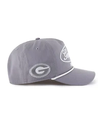 '47 Brand Men's Gray Georgia Bulldogs Contemporary Basics Foundational Rope Hitch Adjustable Hat