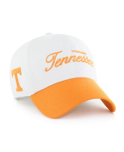 '47 Brand Men's White Tennessee Volunteers Contemporary Basics Foundation Clean Up Adjustable Hat