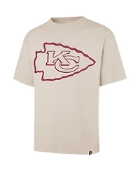 '47 Brand Men's Tan Kansas City Chiefs Bouldering Imprint Ravine Foundation T-Shirt