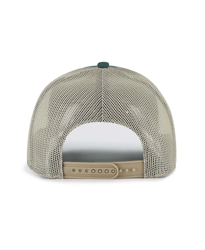 '47 Brand Men's Green Miami Hurricanes Arid Adjustable Trucker Hat