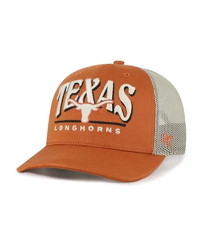 '47 Brand Men's Texas Orange Texas Longhorns Arid Adjustable Trucker Hat