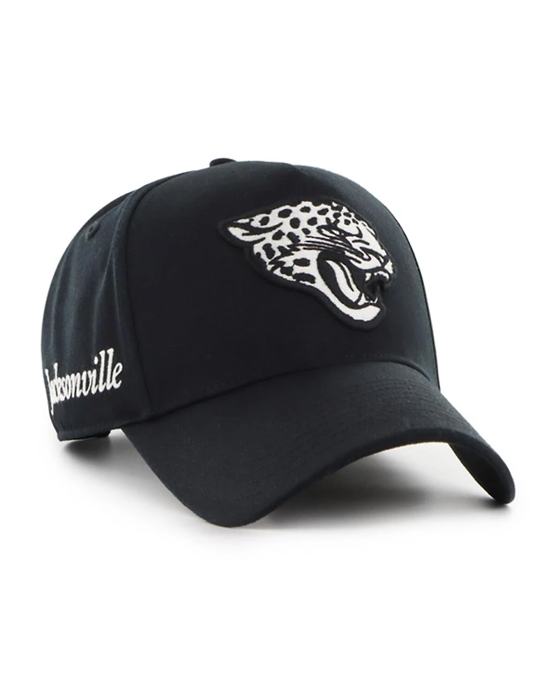 '47 Brand Men's Black Jacksonville Jaguars Foundation Offside Adjustable Hat