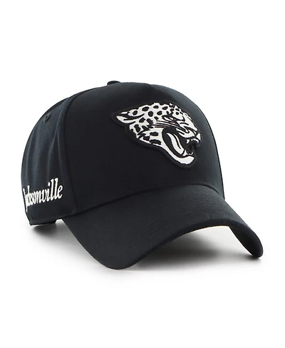 '47 Brand Men's Black Jacksonville Jaguars Foundation Offside Adjustable Hat