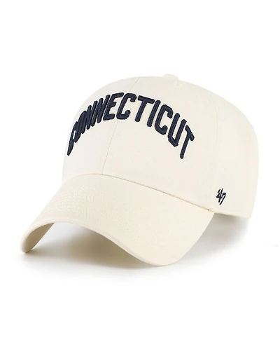 '47 Brand Men's Sand UConn Huskies Vault Clean Up Adjustable Hat