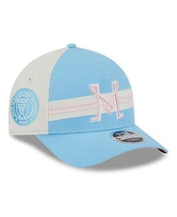 New Era Men's Light Blue/White Inter Miami Cf 2025 Jersey Hook 9FORTY M-Crown Adjustable Hat