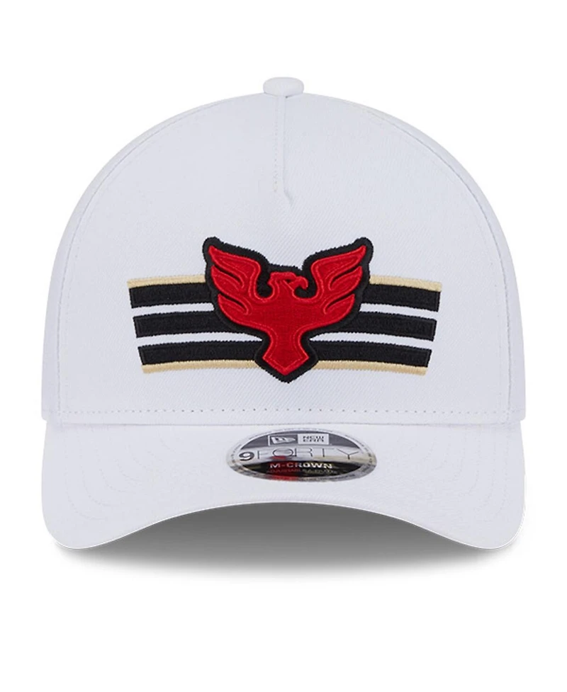 New Era Men's White D.c. United 2025 Jersey Hook 9FORTY M-Crown Adjustable Hat