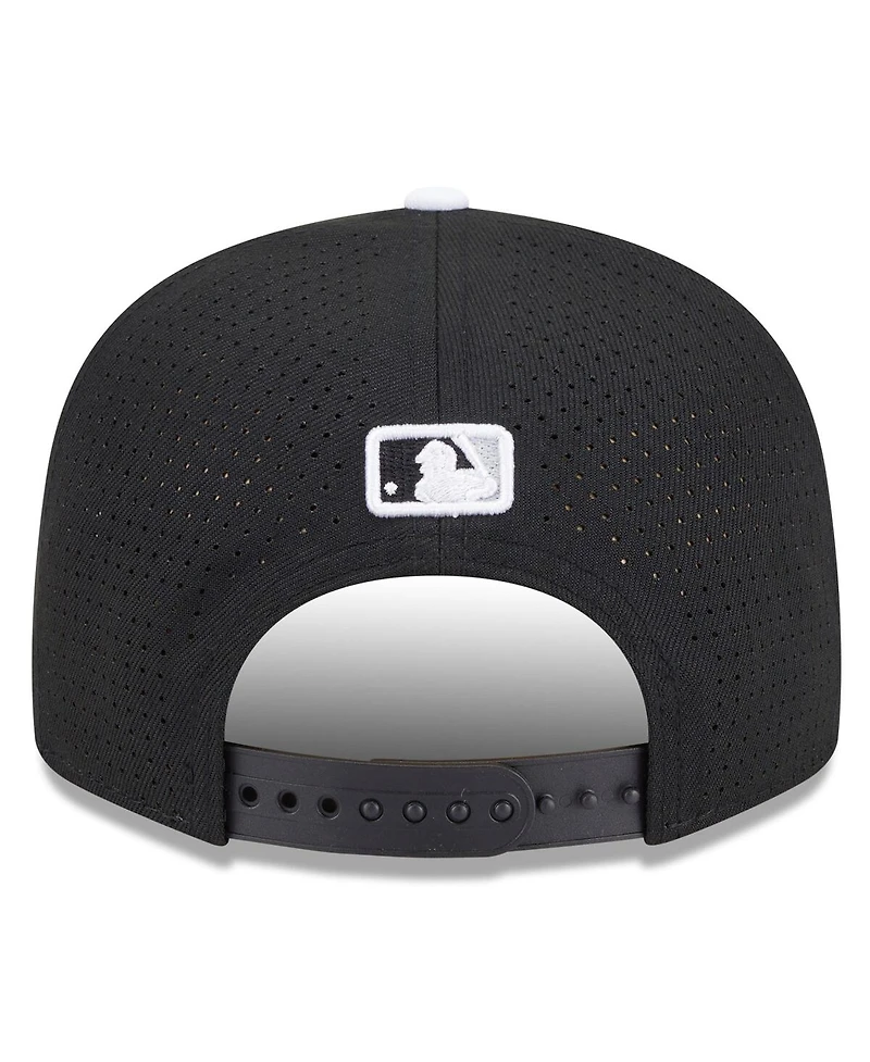 New Era Men's Black/White Chicago White Sox 2025 Mlb All-Star Game Side Patch 9FIFTY Snapback Hat