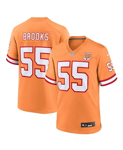 Nike Men's Derrick Brooks Creamsicle Tampa Bay Buccaneers 50th Season Game Jersey