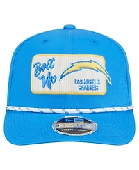 New Era Men's Powder Blue Los Angeles Chargers Chant 9SEVENTY Stretch-Snap Hat