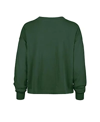 '47 Brand Women's Green Bay Packers Outreach City Oversized Long Sleeve T-Shirt