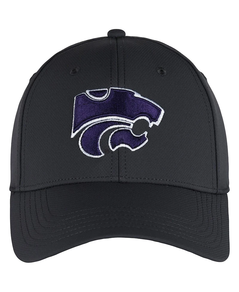 Ahead Men's Graphite Kansas State Wildcats Stratus Aerosphere Adjustable Hat