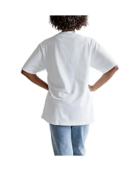 Gameday Couture Women's White Buffalo Bills On Point Oversized Slogan T-Shirt