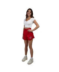 Hype and Vice Women's Red Georgia Bulldogs Boxer Shorts