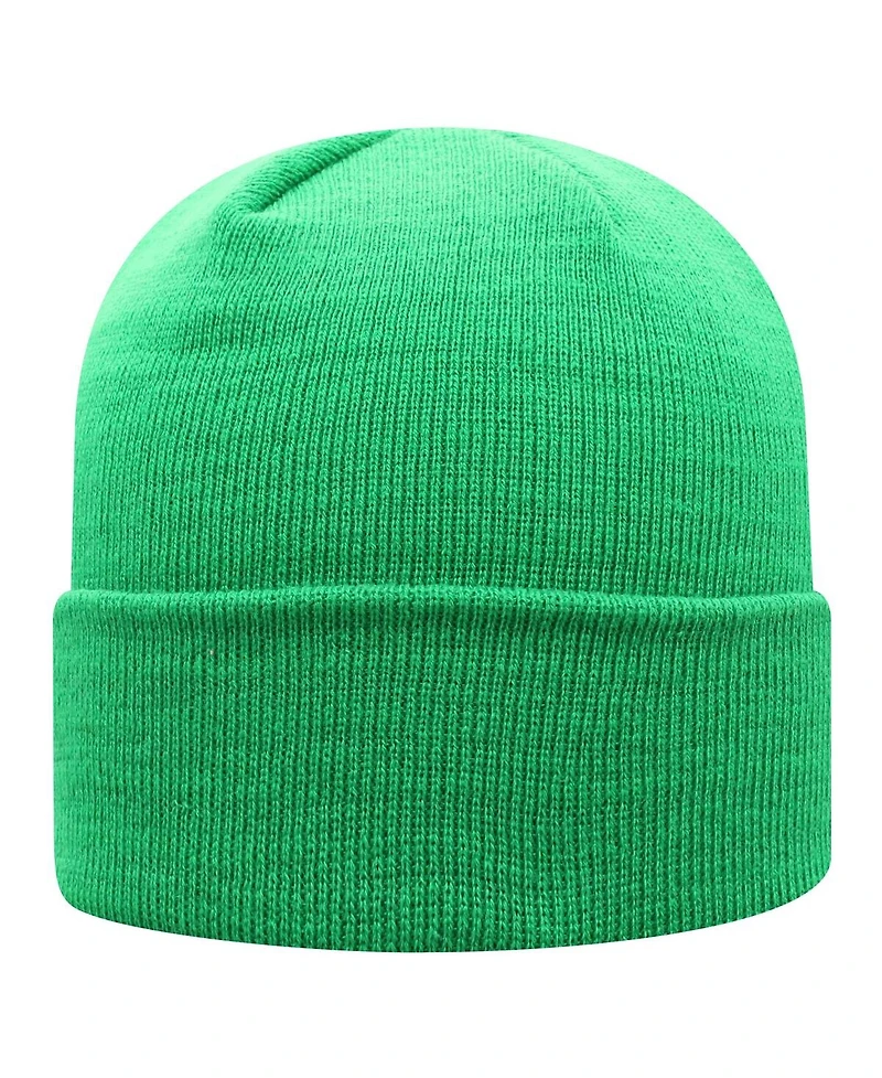 Top of the World Men's Kelly Green Marshall Thundering Herd Logo Cuffed Knit Hat