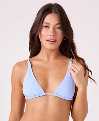 Roxy Juniors' Haliewa Built-Up Triangle Bikini Top