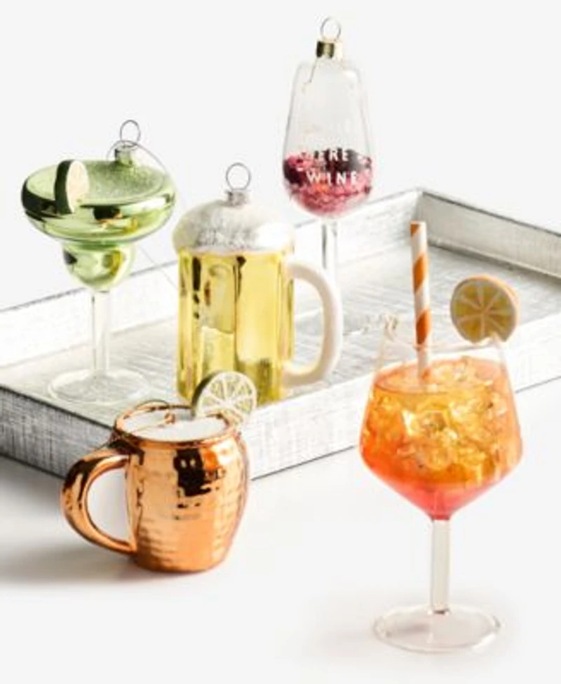 Holiday Lane Food Wine Ornament Collection Created For Macys