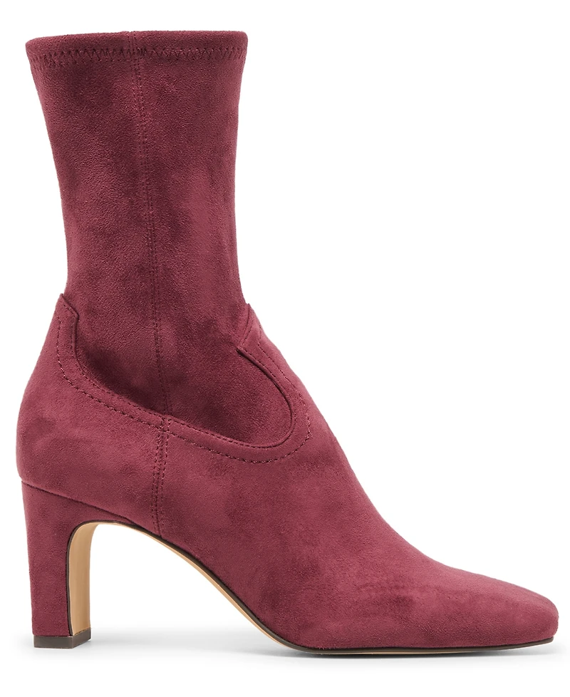 Dolce Vita Women's Roan Square-Toe Pull-On Stretch Dress Booties