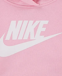 Nike Toddler Girls 2-Piece Club Fleece Hoodie and Pants Set