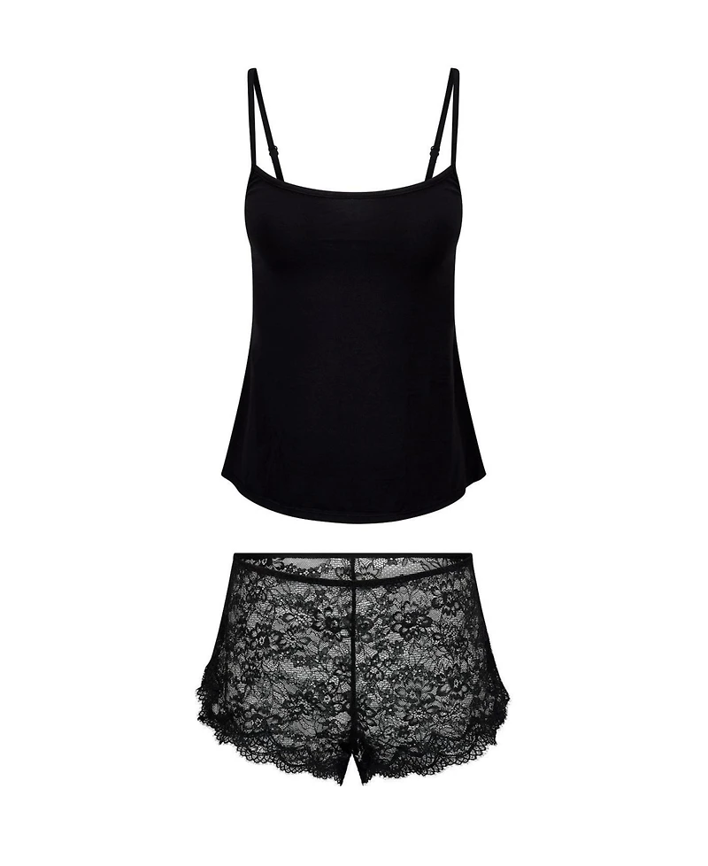 Adore Me Rain Women's Cami & Shorts Set Lingerie