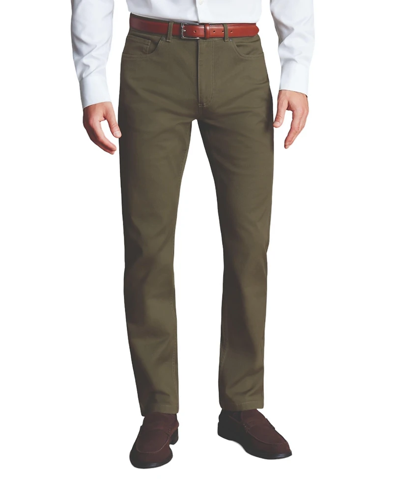 Charles Tyrwhitt Twill Slim Fit 5 Pocket Jeans
