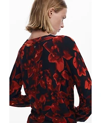 Desigual Women's Lightweight floral sweater