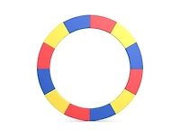 Akiudex Round Trampoline Safety Pad with Thick Foam and Full Spring Coverage