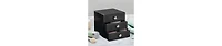 iDesign Stackable 3-Drawer Vanity Makeup Organizer