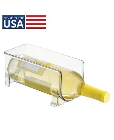 iDesign Stackable Holder for Water or Wine Bottles, Set of 2, Clear, Made in Usa