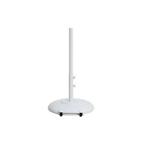 Meridian Furniture Cozumel Matte White Steel Patio Umbrella Base