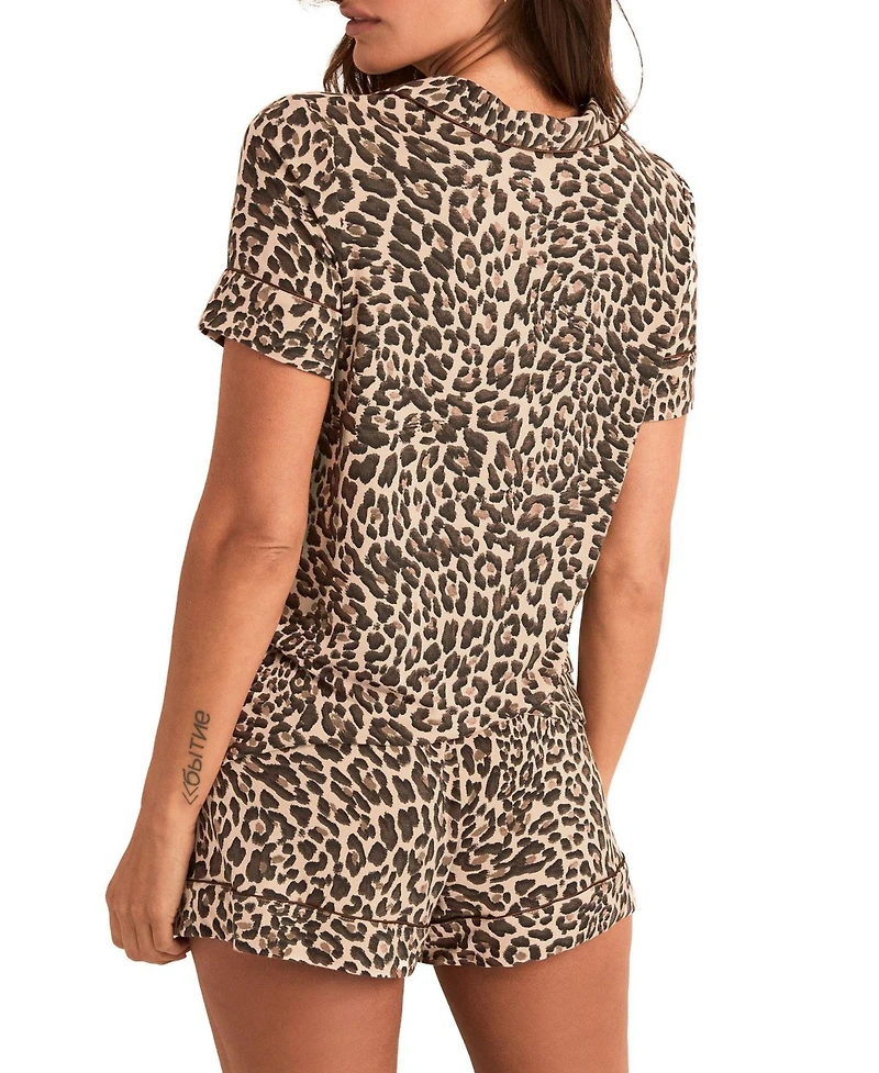 Adore Me Jane Women's Pajama Shirt & Shorts Set