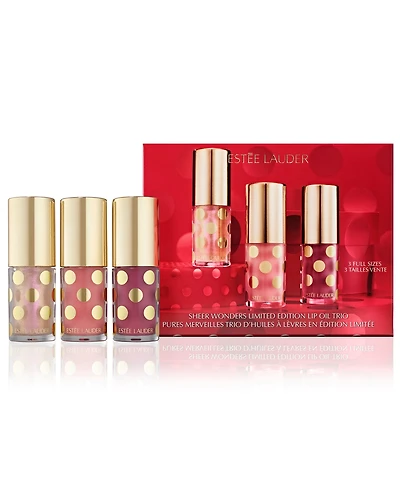 Estee Lauder 3-Pc. Sheer Wonders Limited-Edition Lip Oil Set