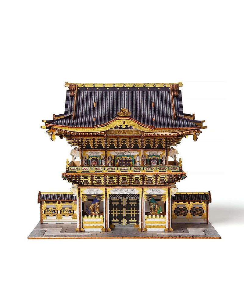Flash Popup 3D Diy Puzzle: Nikko Toshogu Shrine: Yomeimon Gate Color