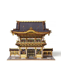 Flash Popup 3D Diy Puzzle: Nikko Toshogu Shrine: Yomeimon Gate Color