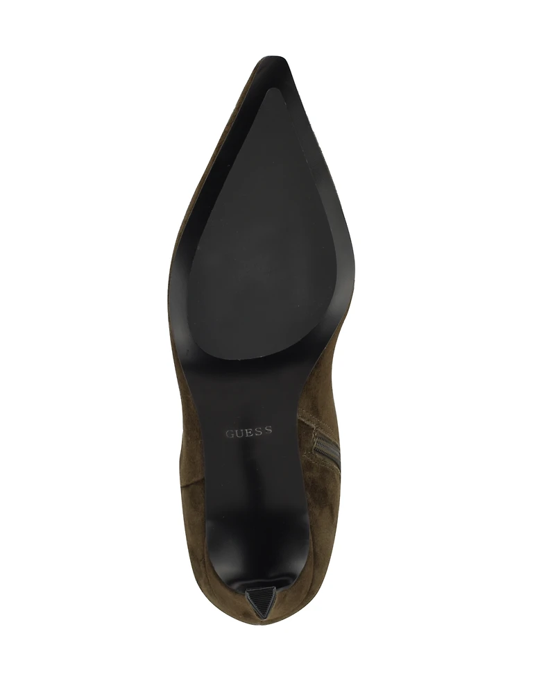 Guess Women's Palisa Tall Kitten Heel Dress Boots