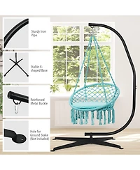 Akiudex Solid Steel C Hammock Frame Stand