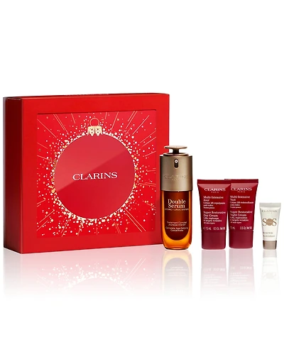 Clarins 4-Pc. Double Serum & Super Restorative Skincare Set
