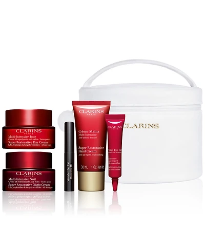 Clarins 6-Pc. Super Restorative Luxury Skin Care Set