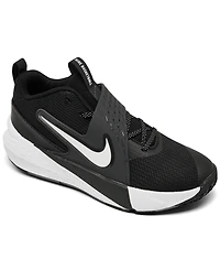 Nike Big Kids Team Hustle D 12 Fastening Strap Basketball Sneakers from Finish Line